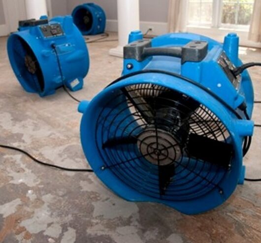 Concrete floor staining project