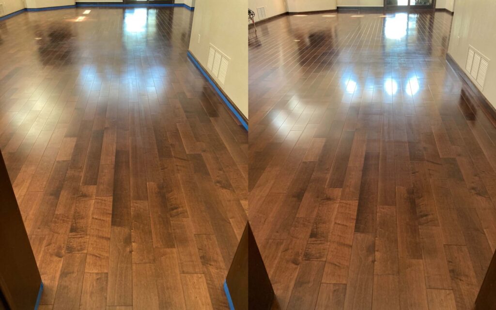 Wood Floor Cleaning and Buffing service