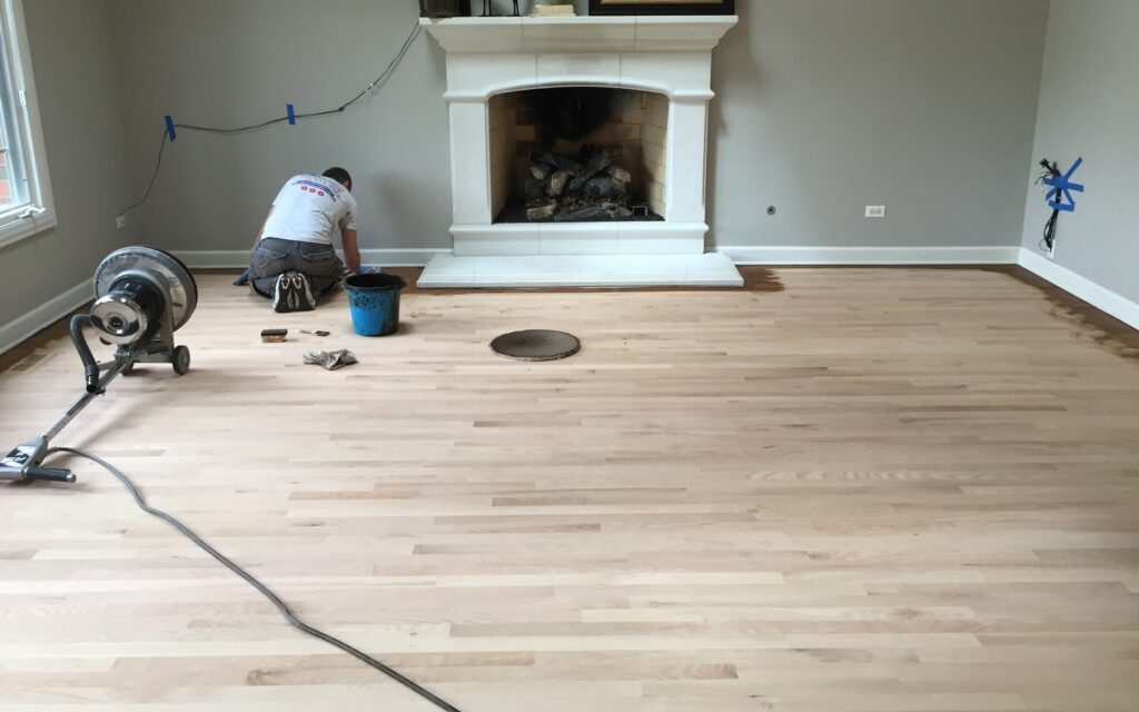wood floor sanding refinishing polishing services